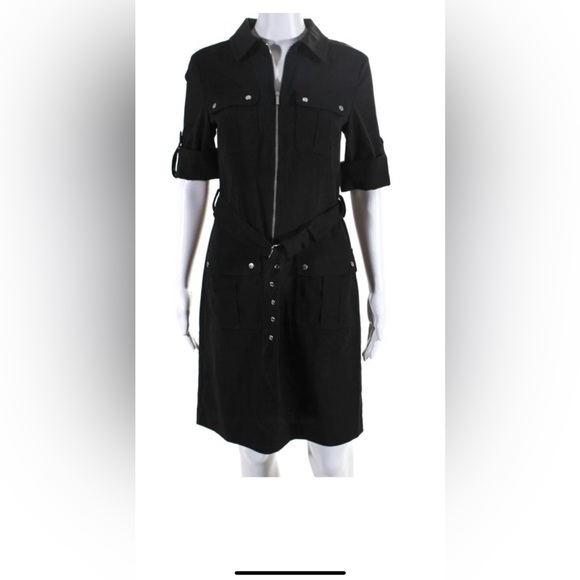 Michael Kors Belted Shirt Dress size M - Picture 14 of 14